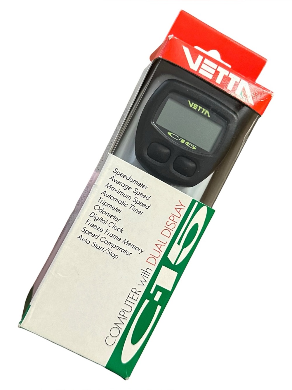 Vintage Vetta C-15 Bicycle Computer New Wired